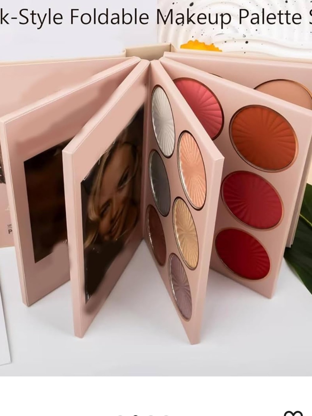 URATM Beauty 5-in-1 Foldable Make-Up Kit Book - Picture 5 of 8